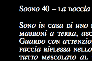 Sogno 40 – Bestiario